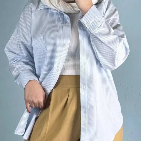 شومیز مانتویی | کد محصول: pa064