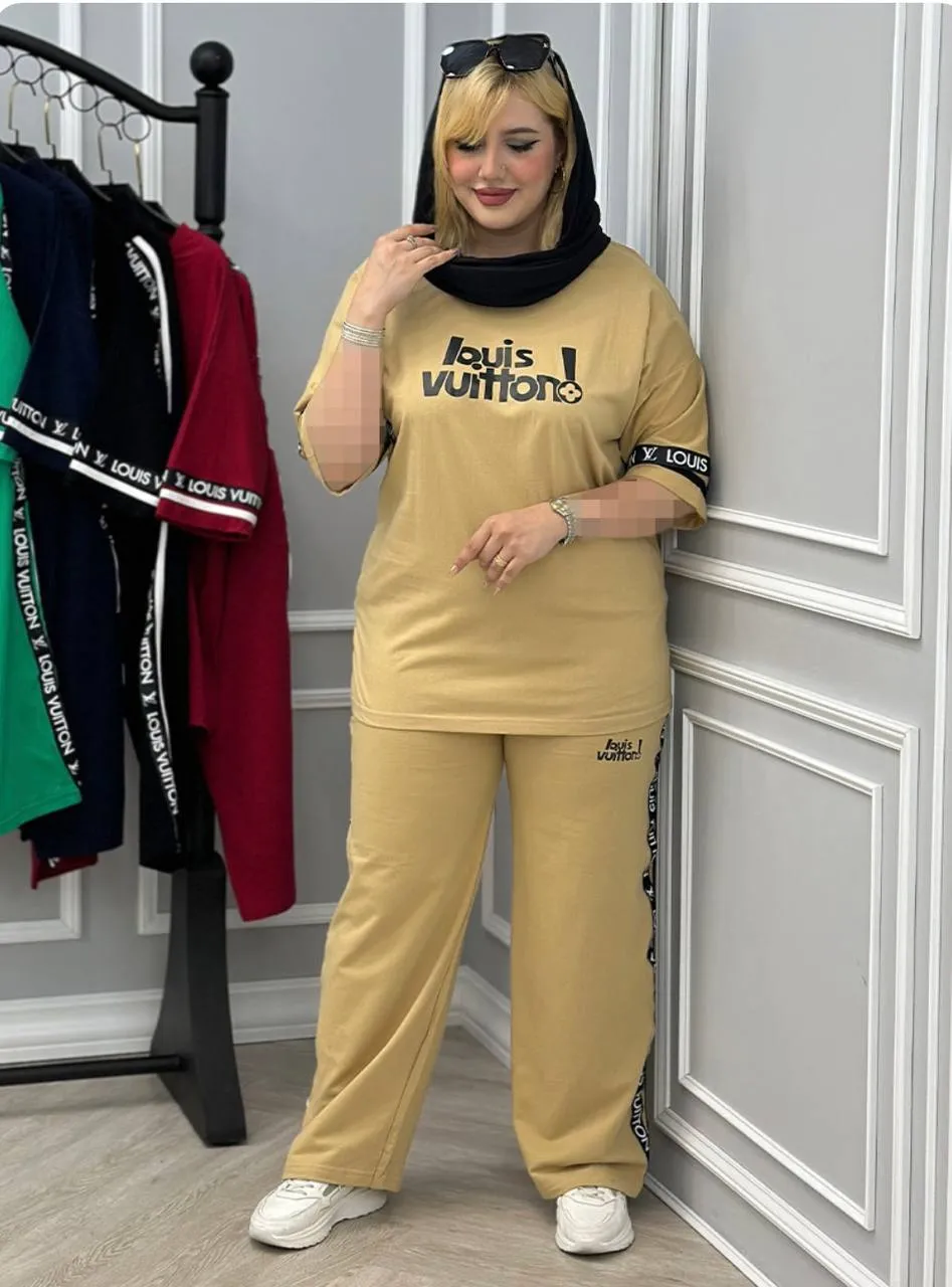 بلوز و شلوار راحتی دخترانه pa-003 - Image 3