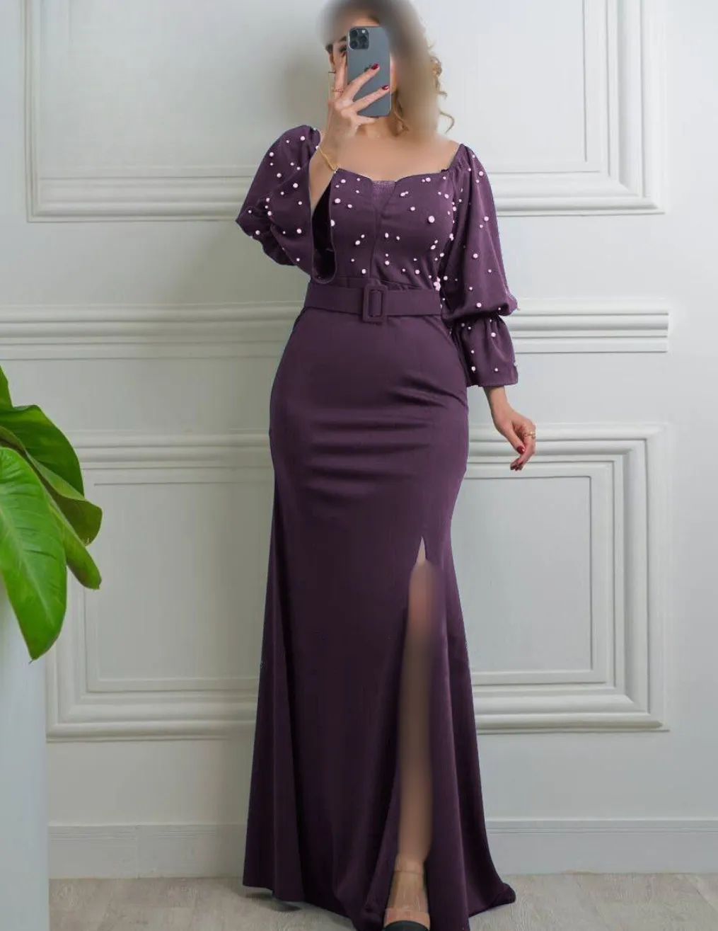 پیراهن ماکسی مجلسی زنانه-pa001 - Image 2