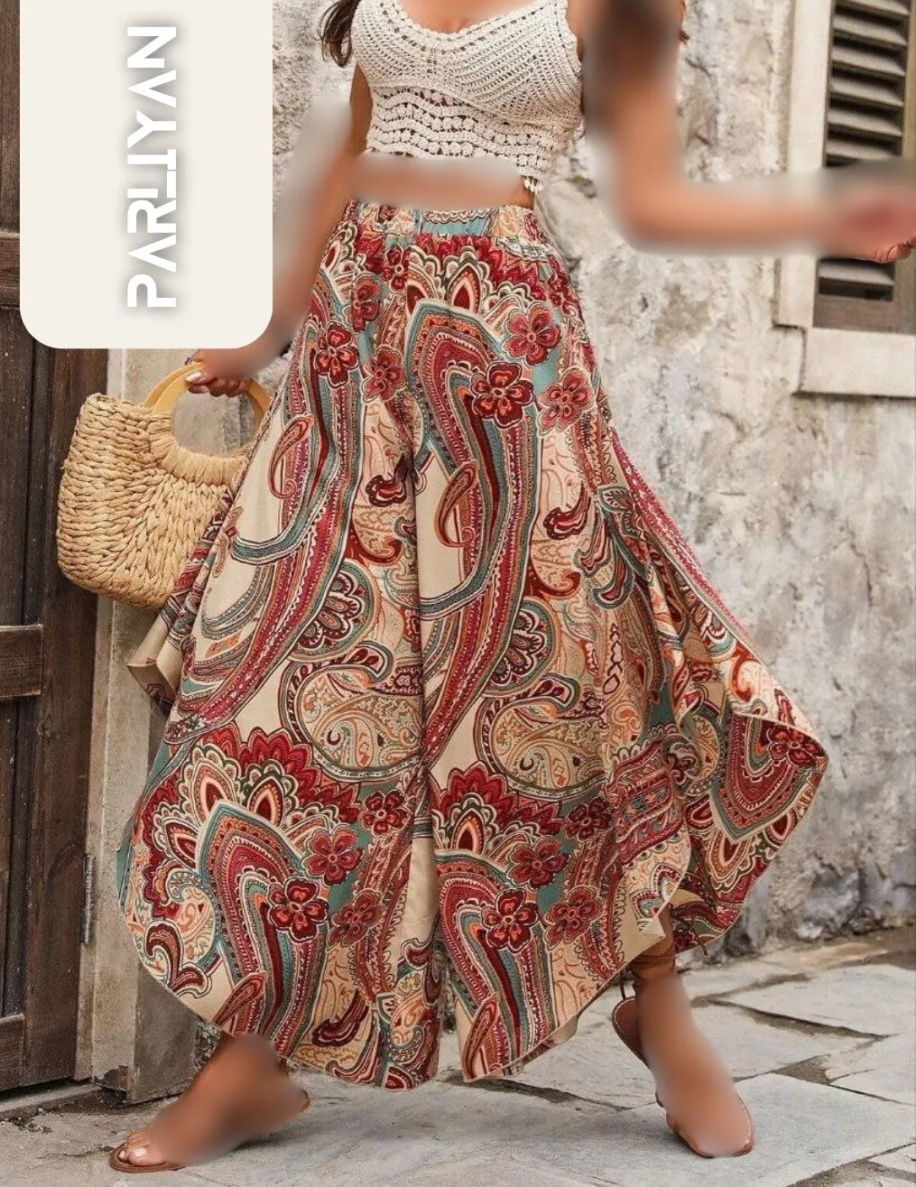 شلوار دامنی زنانه