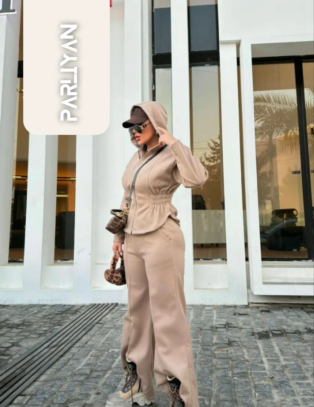 ست کمر شنی فوتر زنانه پارلین | PA1112202506 - Image 8