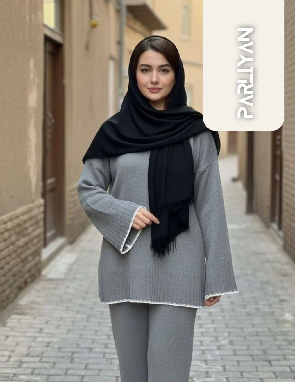 قیمت ست بلوز و شلوار بافت زنانه پارلین