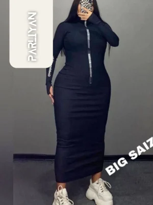 لباس راحتی زنانه سایز بزرگ
