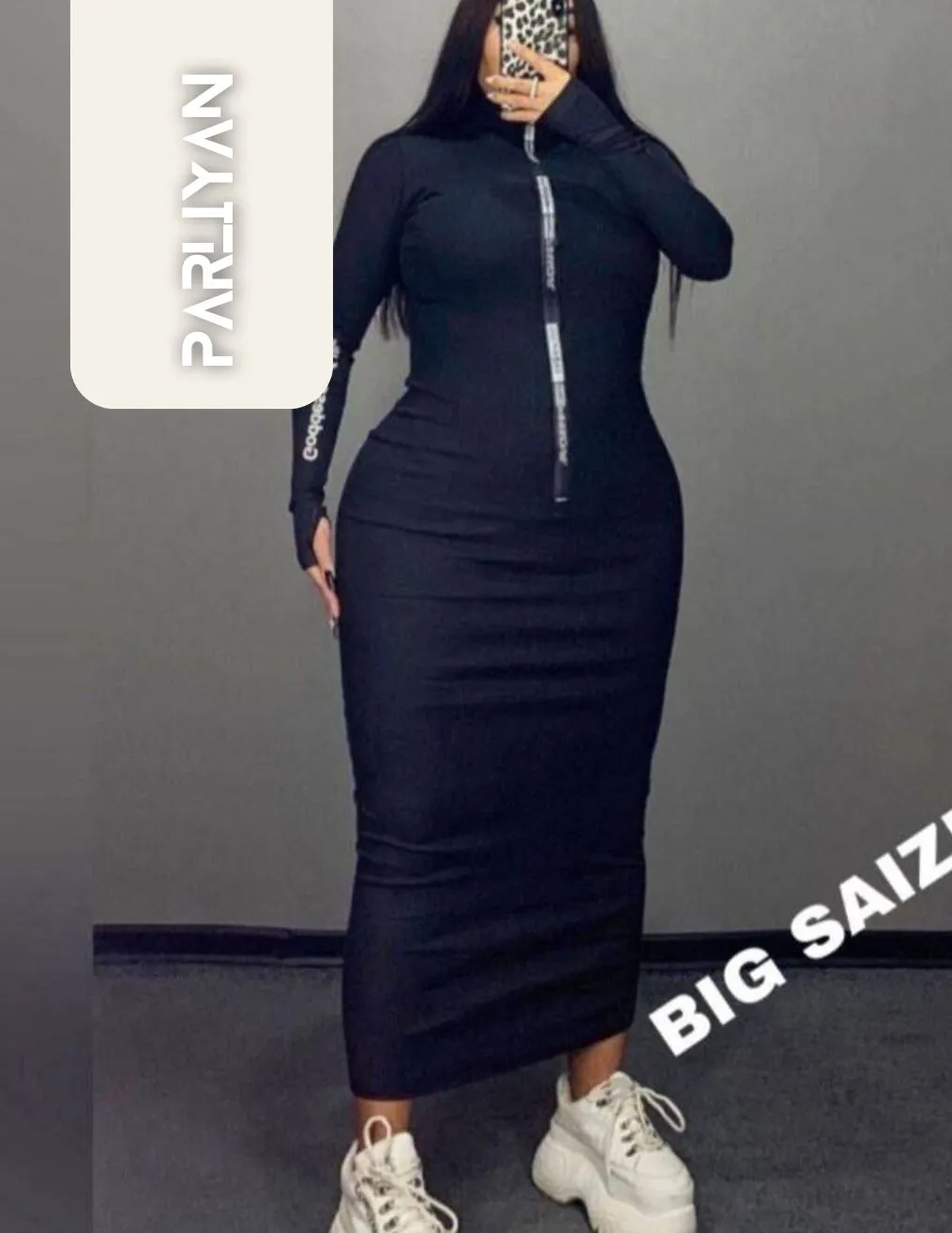 لباس راحتی زنانه سایز بزرگ