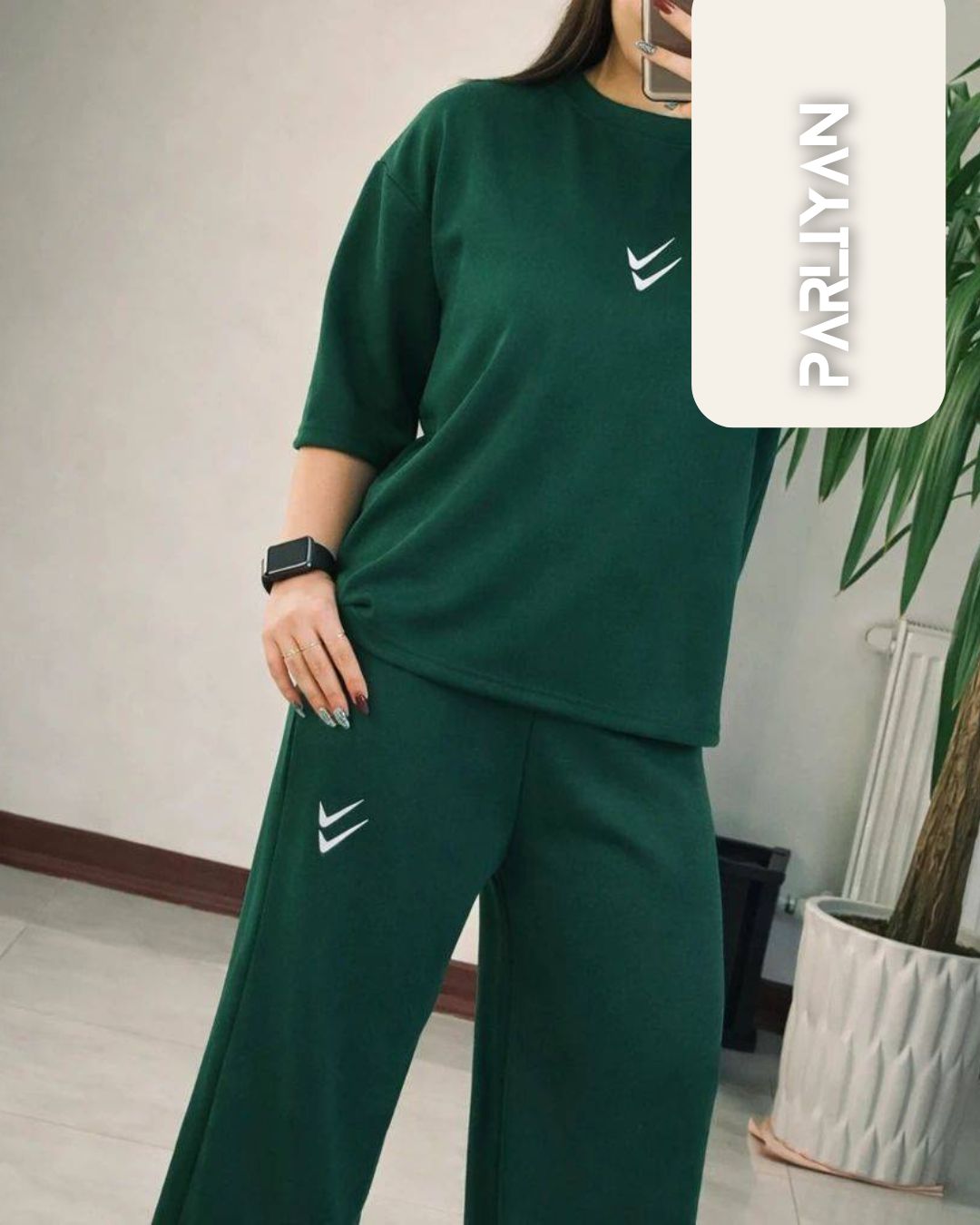 ست تیشرت شلوار اسپرت زنانه